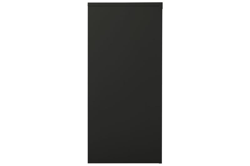 Skap med skyvedør 90x40x90 cm stål antrasitt - Antrasittgrå - Oppbevaring - Skap - Oppbevaringsskap - Kontorskap - Dokumentskap