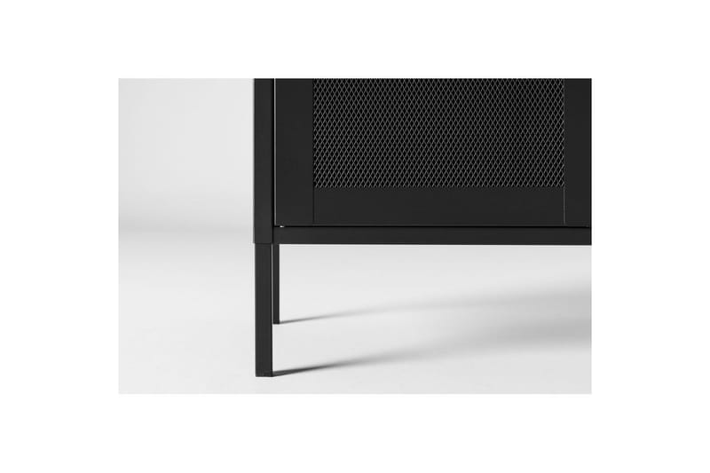 Skap Misha - Svart, 40x80x102 - Oppbevaring - Skap - Oppbevaringsskap - Kontorskap - Dokumentskap