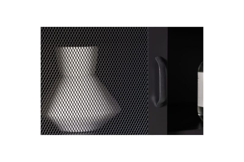 Skap Misha - Svart, 40x80x102 - Oppbevaring - Skap - Oppbevaringsskap - Kontorskap - Dokumentskap