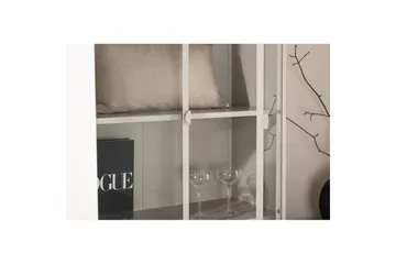 Skap Piring - Beige - Oppbevaring - Skap - Vitrineskap