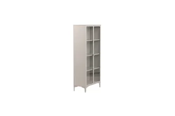 Skap Piring - Beige - Oppbevaring - Skap - Vitrineskap