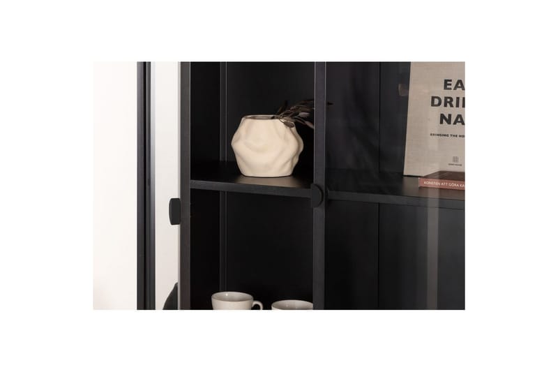Skap Piring - Svart - Oppbevaring - Skap - Oppbevaringsskap - Kontorskap - Dokumentskap