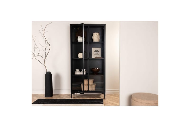 Skap Piring - Svart - Oppbevaring - Skap - Oppbevaringsskap - Kontorskap - Dokumentskap