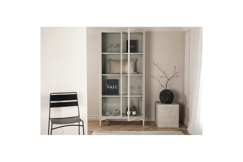 Skap Piring - Beige - Oppbevaring - Skap - Oppbevaringsskap - Kontorskap - Dokumentskap