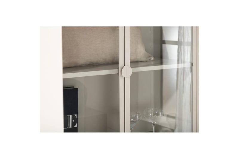 Skap Piring - Beige - Oppbevaring - Skap - Vitrineskap