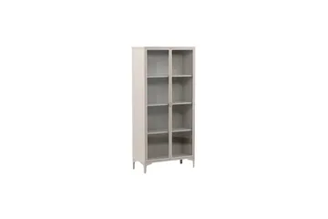 Skap Piring - Beige - Oppbevaring - Skap - Vitrineskap