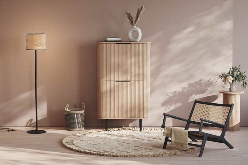 Kopparbo Høyskap - Lyst hvitlasert eiketre - Oppbevaring - Skap - Oppbevaringsskap