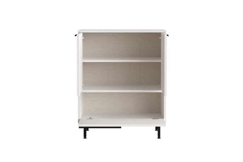 Liyakat Highboard - Hvit - Oppbevaringsskap