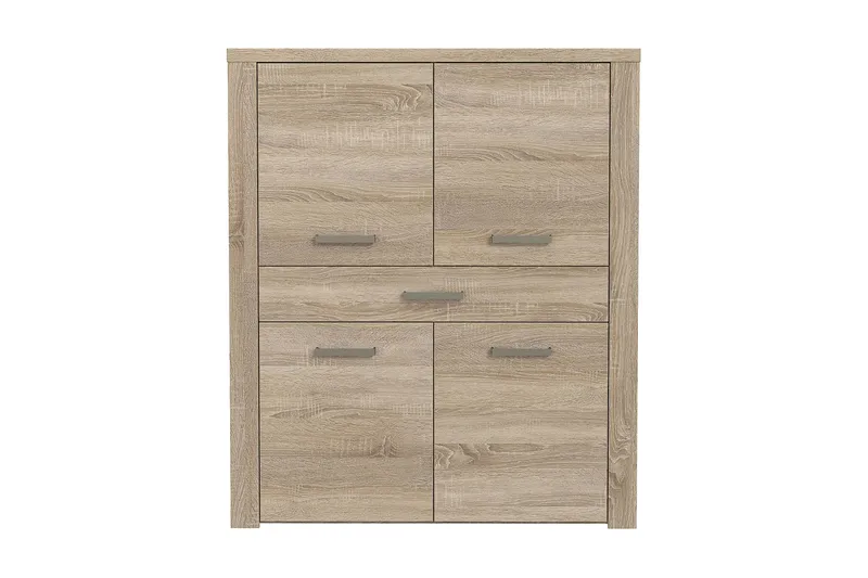 Loannia Highboard 42x117 cm - Brun - Oppbevaring - Skap - Oppbevaringsskap