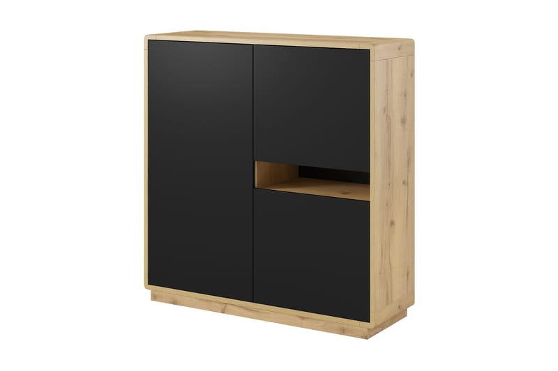 Louetta Highboard 121x126 cm - Flerfarget - Oppbevaring - Skap - Oppbevaringsskap