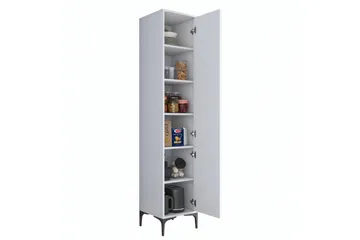Manorma Highboard - Hvit - Oppbevaring - Skap - Oppbevaringsskap
