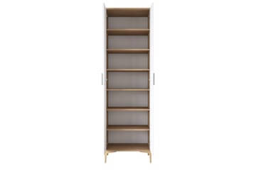 Manorma Highboard - Valnøtt/Hvit - Oppbevaring - Skap - Oppbevaringsskap