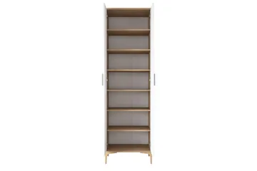 Manorma Highboard - Valnøtt/Hvit - Oppbevaring - Skap - Oppbevaringsskap