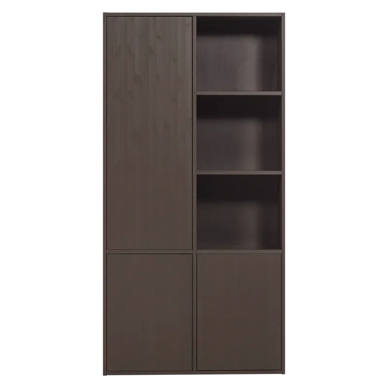 Oppbevaringsskap Meggy 215 cm, Mellombrun