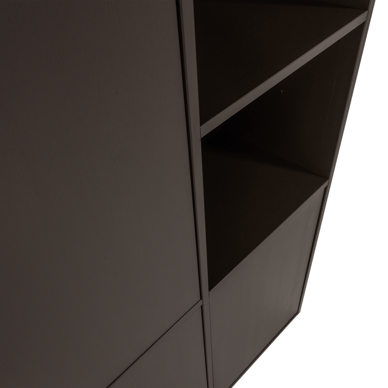 Oppbevaringsskap Meggy 215 cm - Mellombrun - Oppbevaring - Skap - Oppbevaringsskap