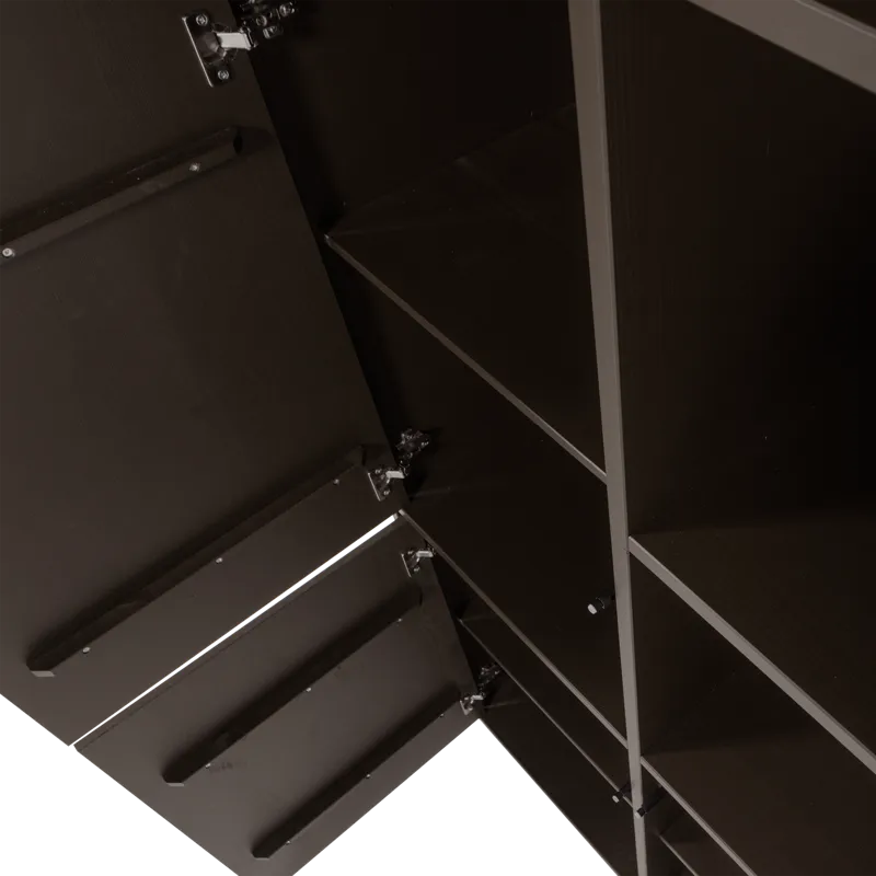 Oppbevaringsskap Meggy 215 cm - Mellombrun - Oppbevaring - Skap - Oppbevaringsskap