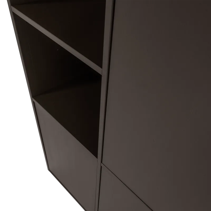 Oppbevaringsskap Meggy 215 cm - Mellombrun - Oppbevaring - Skap - Oppbevaringsskap