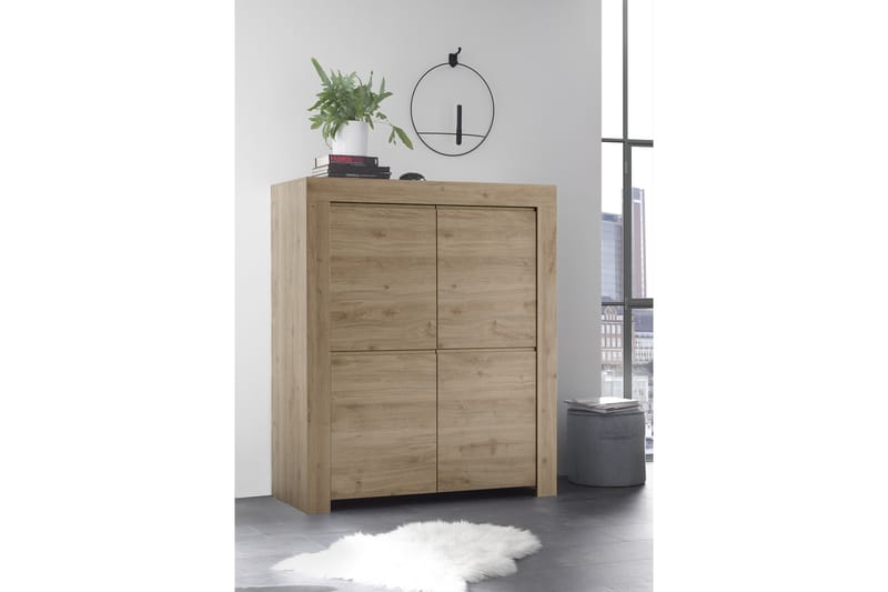 Midas Oppbevarignsskap 110 cm - Brun - Oppbevaring - Skap - Oppbevaringsskap