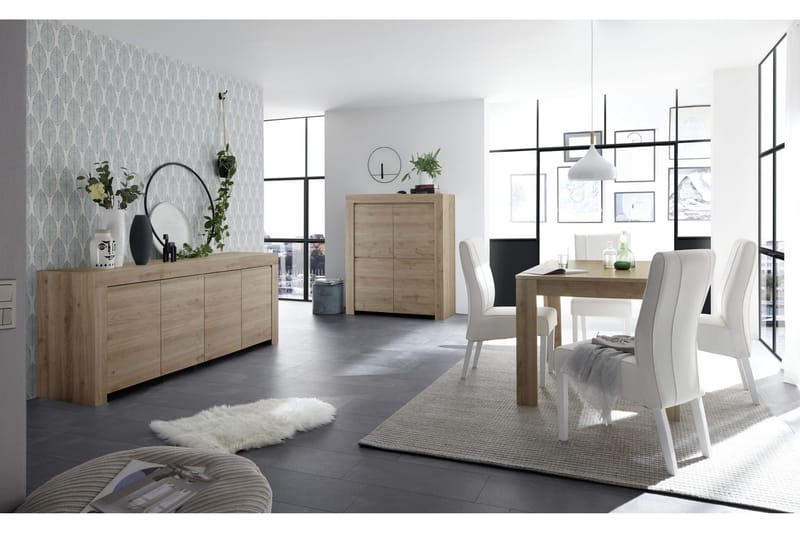 Midas Oppbevarignsskap 110 cm - Brun - Oppbevaring - Skap - Oppbevaringsskap
