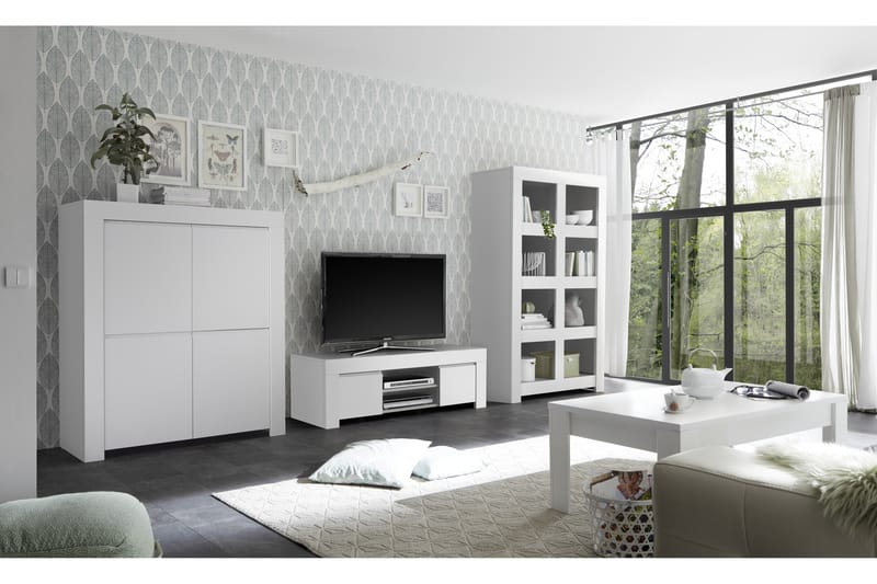 Midas Oppbevarignsskap 110 cm - Hvit - Oppbevaring - Skap - Oppbevaringsskap