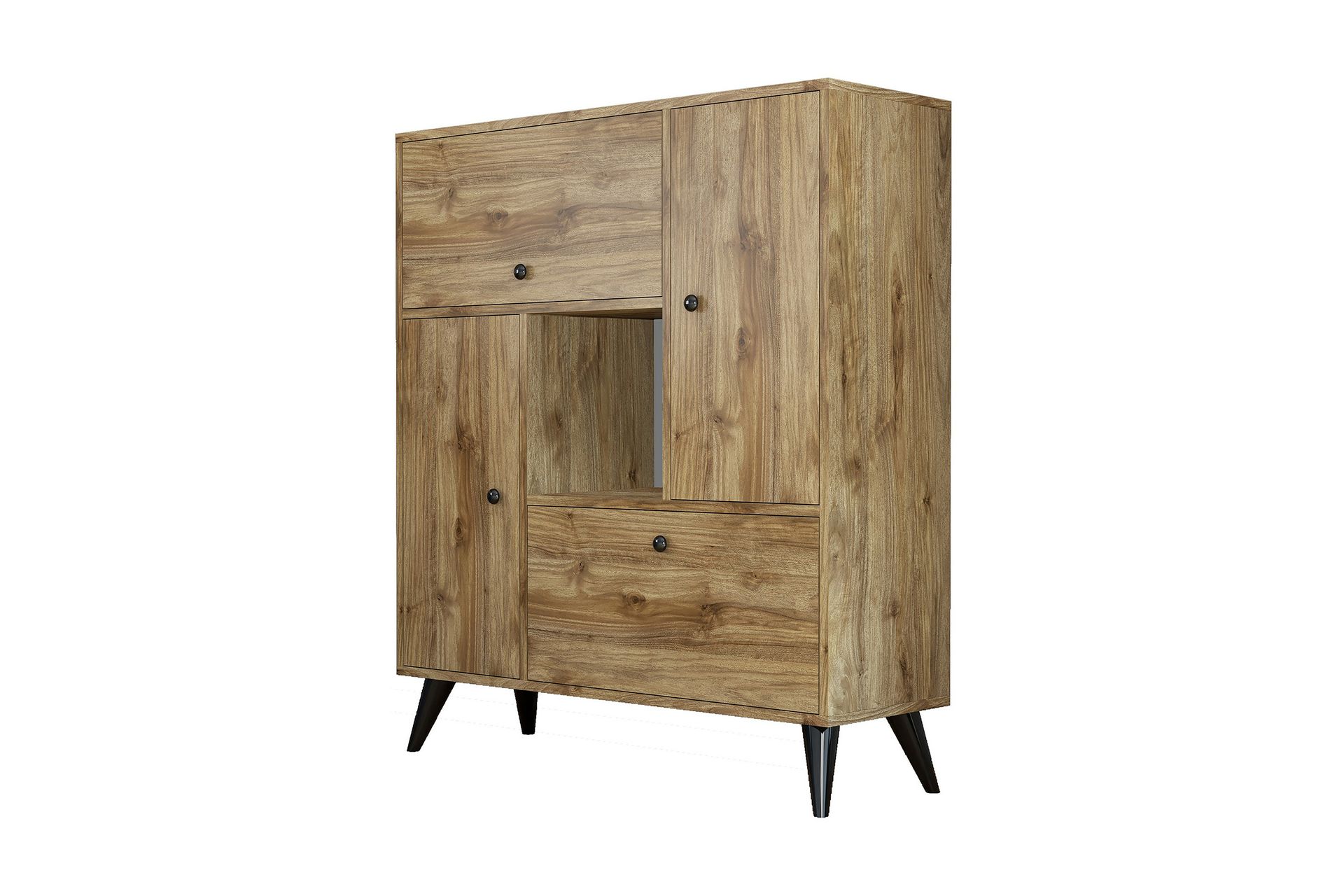 Mijdrekt Highboard 35x105 cm - Valnøtt