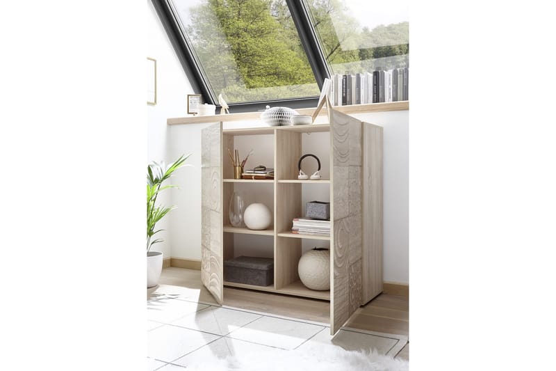 Mironne Highboard 121 cm - Brun - Oppbevaring - Skap - Oppbevaringsskap