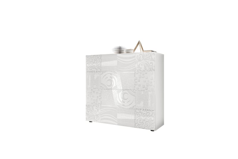 Mironne Highboard 121 cm - Hvit - Oppbevaring - Skap - Oppbevaringsskap