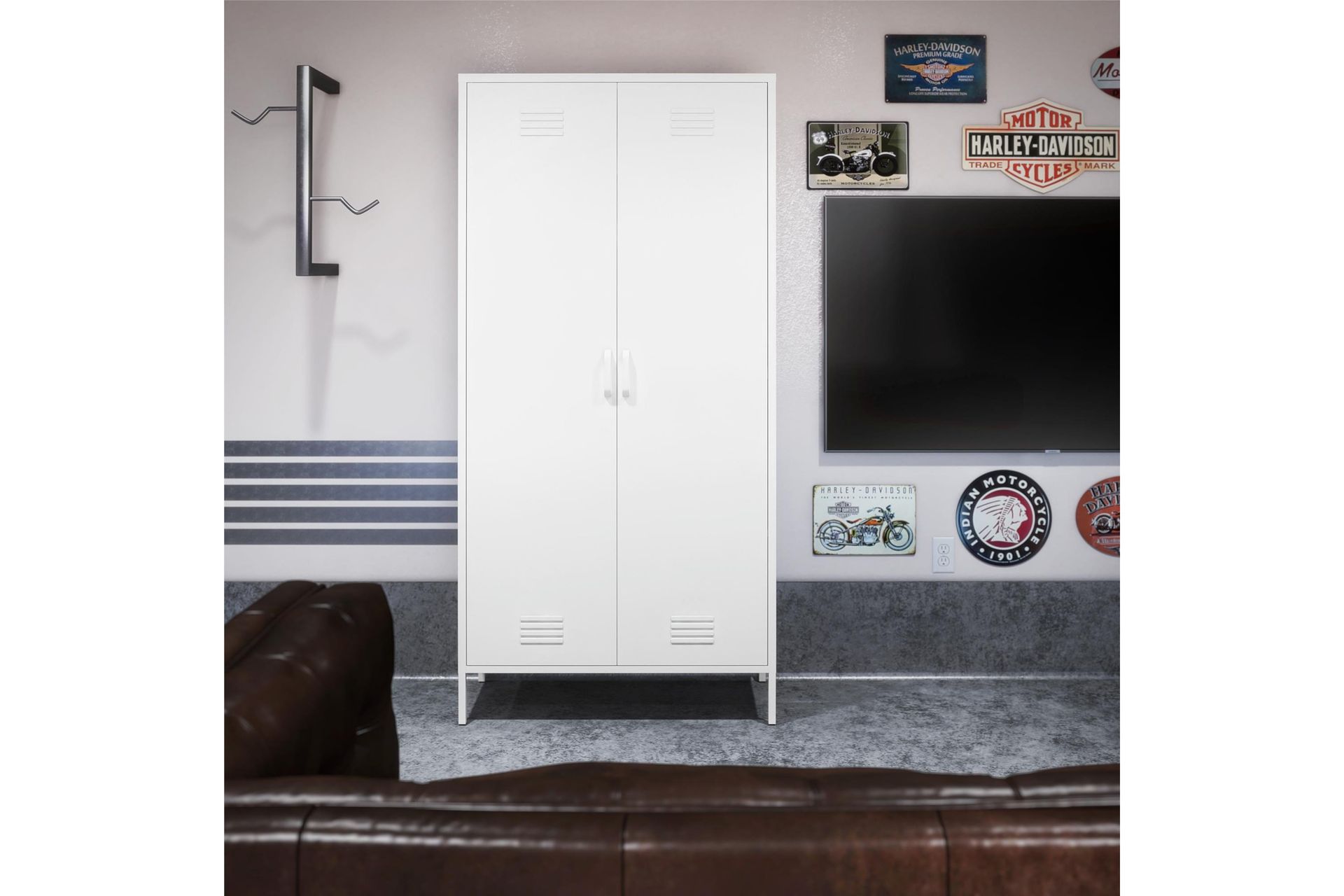 Mission District Highboard Hvit - Dorel Home