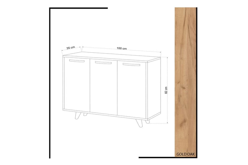 Mod Design Skjenk - Oppbevaring - Oppbevaringsmøbler - Sideboard & skjenker