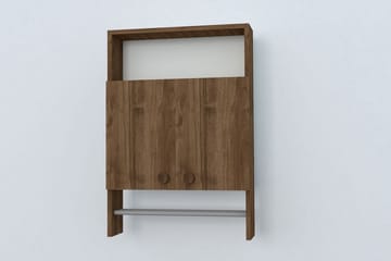 Muchnick Baderomskap 60 cm - Valnøtt - Oppbevaring - Skap - Oppbevaringsskap