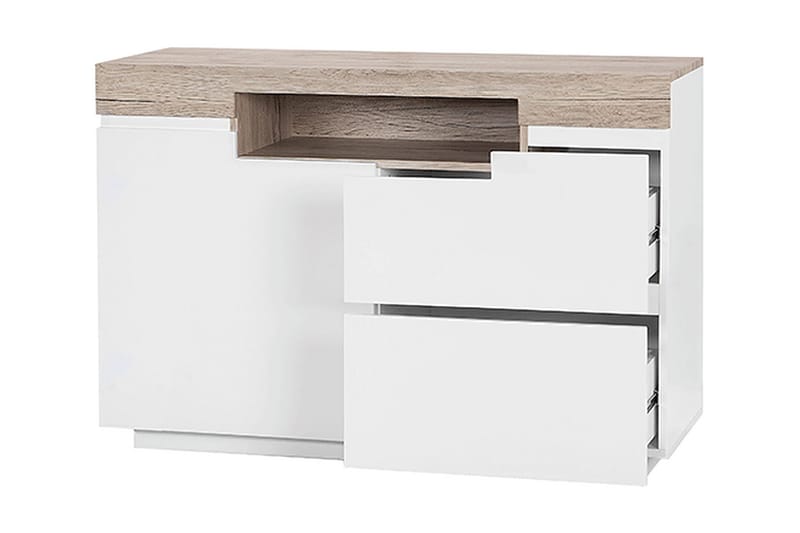 Netia Skap - Hvit - Oppbevaring - Oppbevaringsmøbler - Sideboard & skjenker