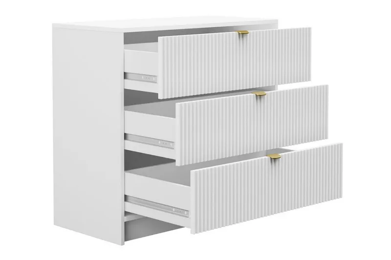 Novaj Highboard - Svart - Oppbevaring - Skap - Oppbevaringsskap