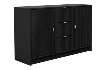 Novaj Highboard - Svart - Oppbevaring - Skap - Oppbevaringsskap