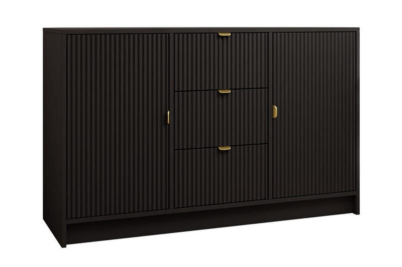 Novaj Highboard - Svart - Oppbevaring - Skap - Oppbevaringsskap