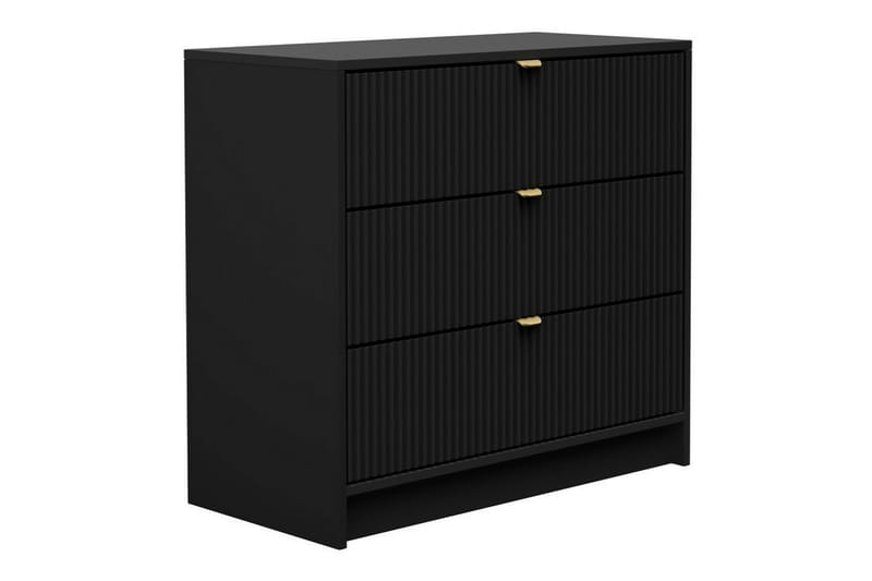 Novaj Highboard - Svart - Oppbevaring - Skap - Oppbevaringsskap