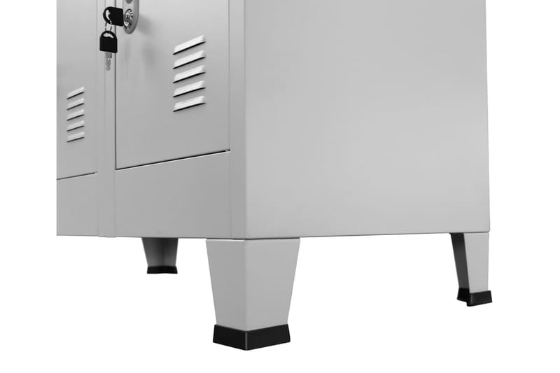 Garderobeskap med 12 rom 90x45x180 cm - Oppbevaring - Skap - Oppbevaringsskap - Omkledningsskap