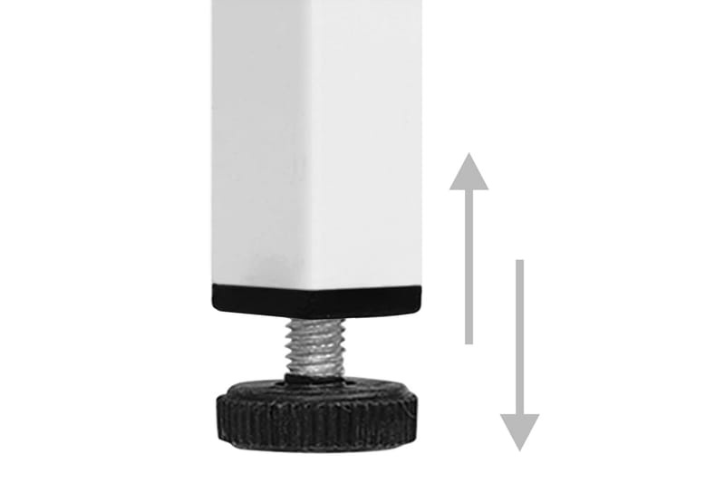 Oppbevaringsskap hvit 42,5x35x101,5 cm stål - Hvit - Oppbevaring - Skap - Oppbevaringsskap - Omkledningsskap