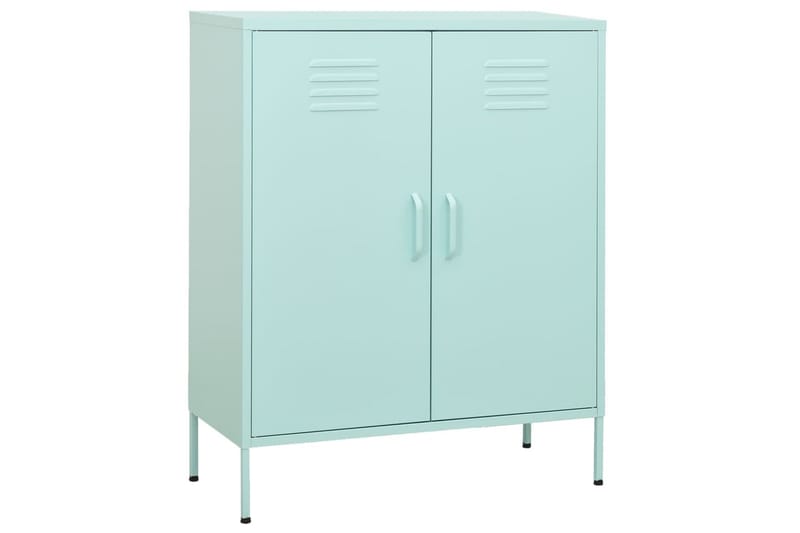Oppbevaringsskap myntegrønn 80x35x101,5 cm stål - grønn - Oppbevaring - Skap - Oppbevaringsskap - Omkledningsskap
