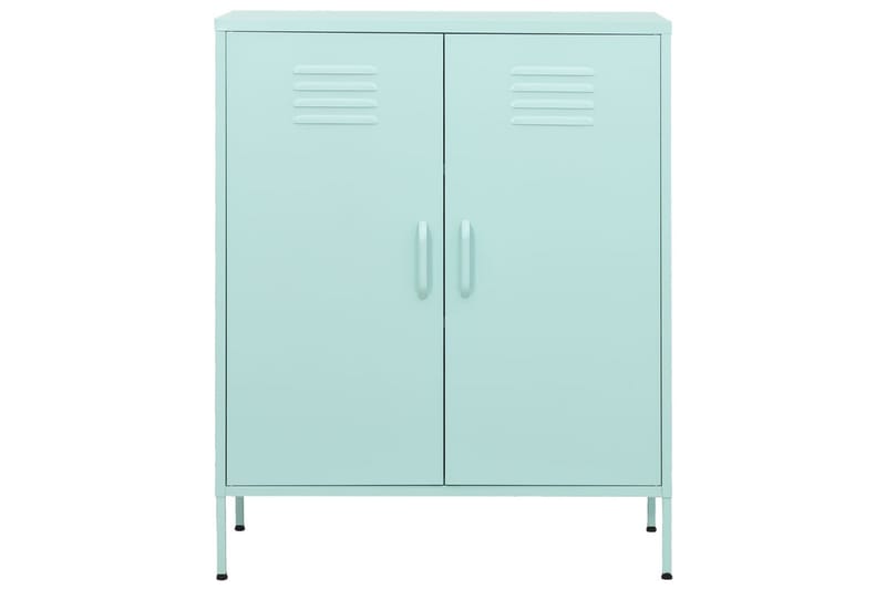 Oppbevaringsskap myntegrønn 80x35x101,5 cm stål - grønn - Oppbevaring - Skap - Oppbevaringsskap - Omkledningsskap