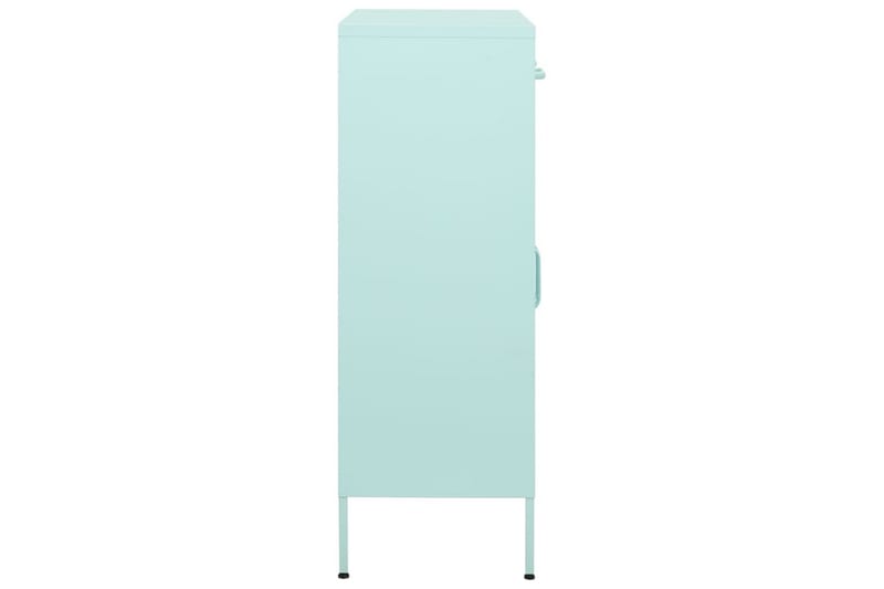 Oppbevaringsskap myntegrønn 80x35x101,5 cm stål - grønn - Oppbevaring - Skap - Oppbevaringsskap - Omkledningsskap
