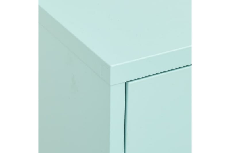 Oppbevaringsskap myntegrønn 80x35x101,5 cm stål - grønn - Oppbevaring - Skap - Oppbevaringsskap - Omkledningsskap
