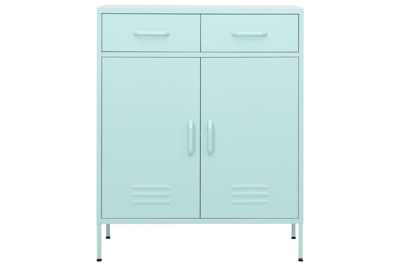 Oppbevaringsskap myntegrønn 80x35x101,5 cm stål - grønn - Oppbevaring - Skap - Oppbevaringsskap - Omkledningsskap