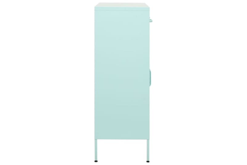 Oppbevaringsskap myntegrønn 80x35x101,5 cm stål - grønn - Oppbevaring - Skap - Oppbevaringsskap - Omkledningsskap