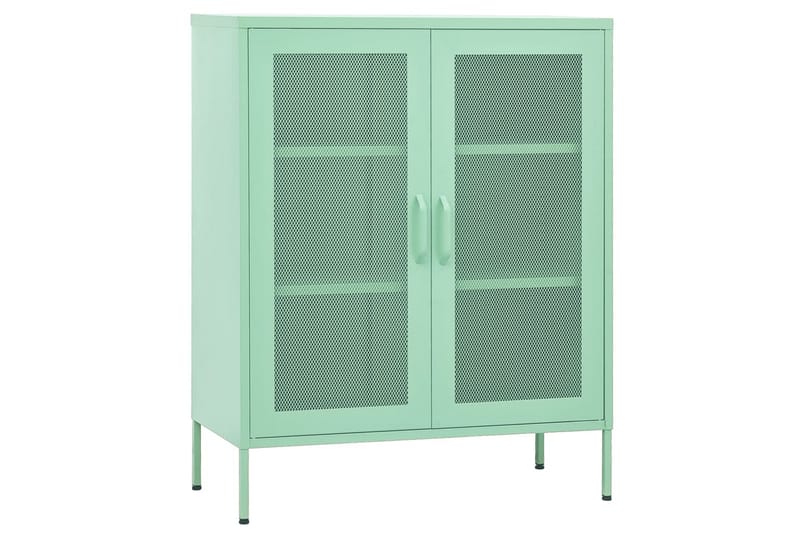 Oppbevaringsskap myntegrønn 80x35x101,5 cm stål - grønn - Oppbevaring - Skap - Oppbevaringsskap - Omkledningsskap