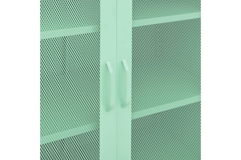 Oppbevaringsskap myntegrønn 80x35x101,5 cm stål - grønn - Oppbevaring - Skap - Oppbevaringsskap - Omkledningsskap
