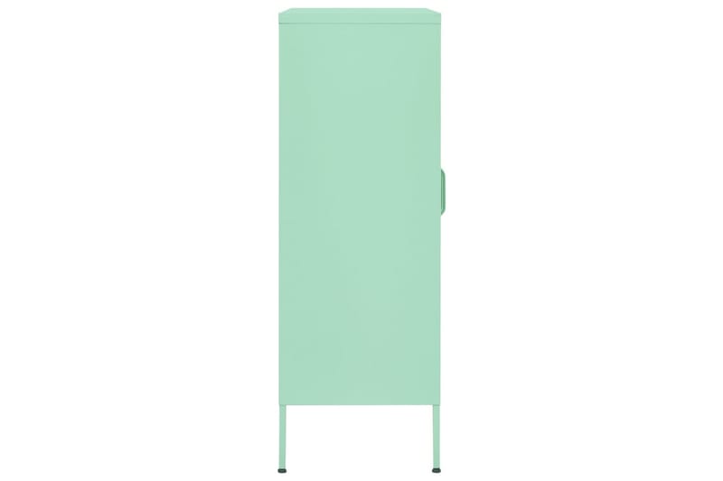 Oppbevaringsskap myntegrønn 80x35x101,5 cm stål - grønn - Oppbevaring - Skap - Oppbevaringsskap - Omkledningsskap