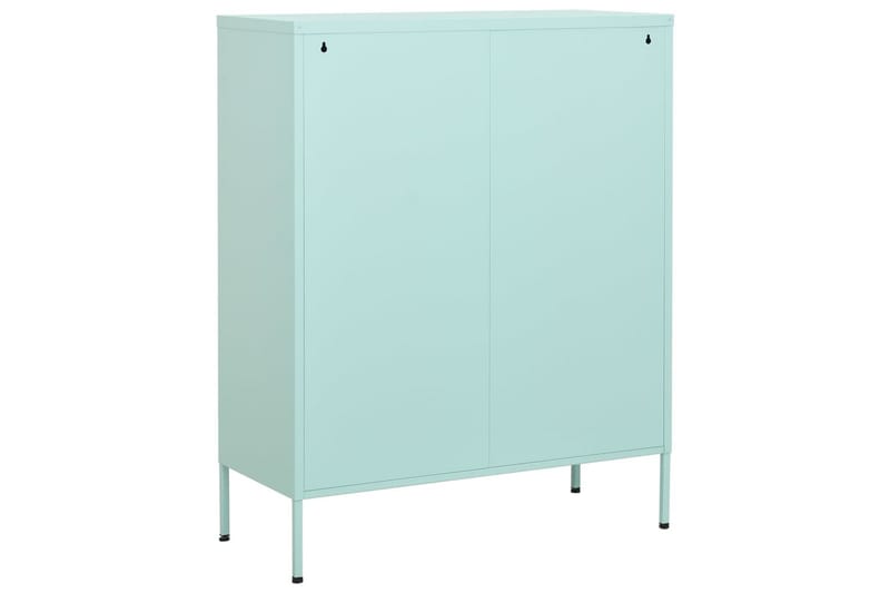 Oppbevaringsskap myntegrønn 80x35x101,5 cm stål - grønn - Oppbevaring - Skap - Oppbevaringsskap - Omkledningsskap