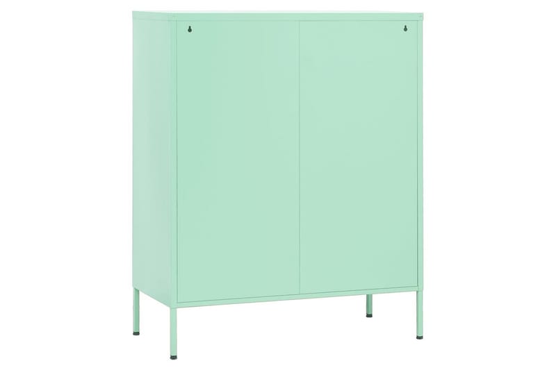 Oppbevaringsskap myntegrønn 80x35x101,5 cm stål - grønn - Oppbevaring - Skap - Oppbevaringsskap - Omkledningsskap