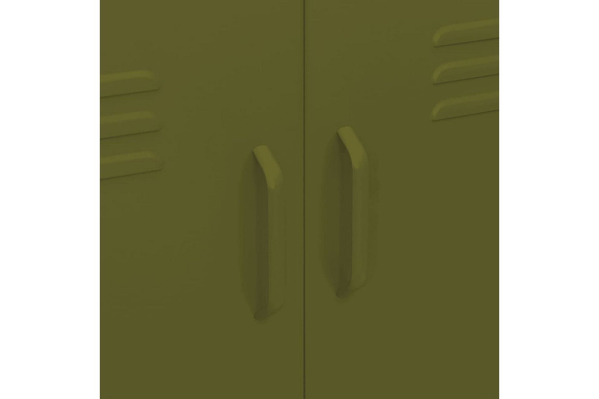 Oppbevaringsskap olivengrønn 80x35x101,5 cm stål - grønn - Oppbevaring - Skap - Oppbevaringsskap - Omkledningsskap