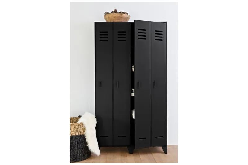 Stijn Oppbevaringsskap 40x103 cm - Svart - Oppbevaring - Skap - Oppbevaringsskap - Omkledningsskap